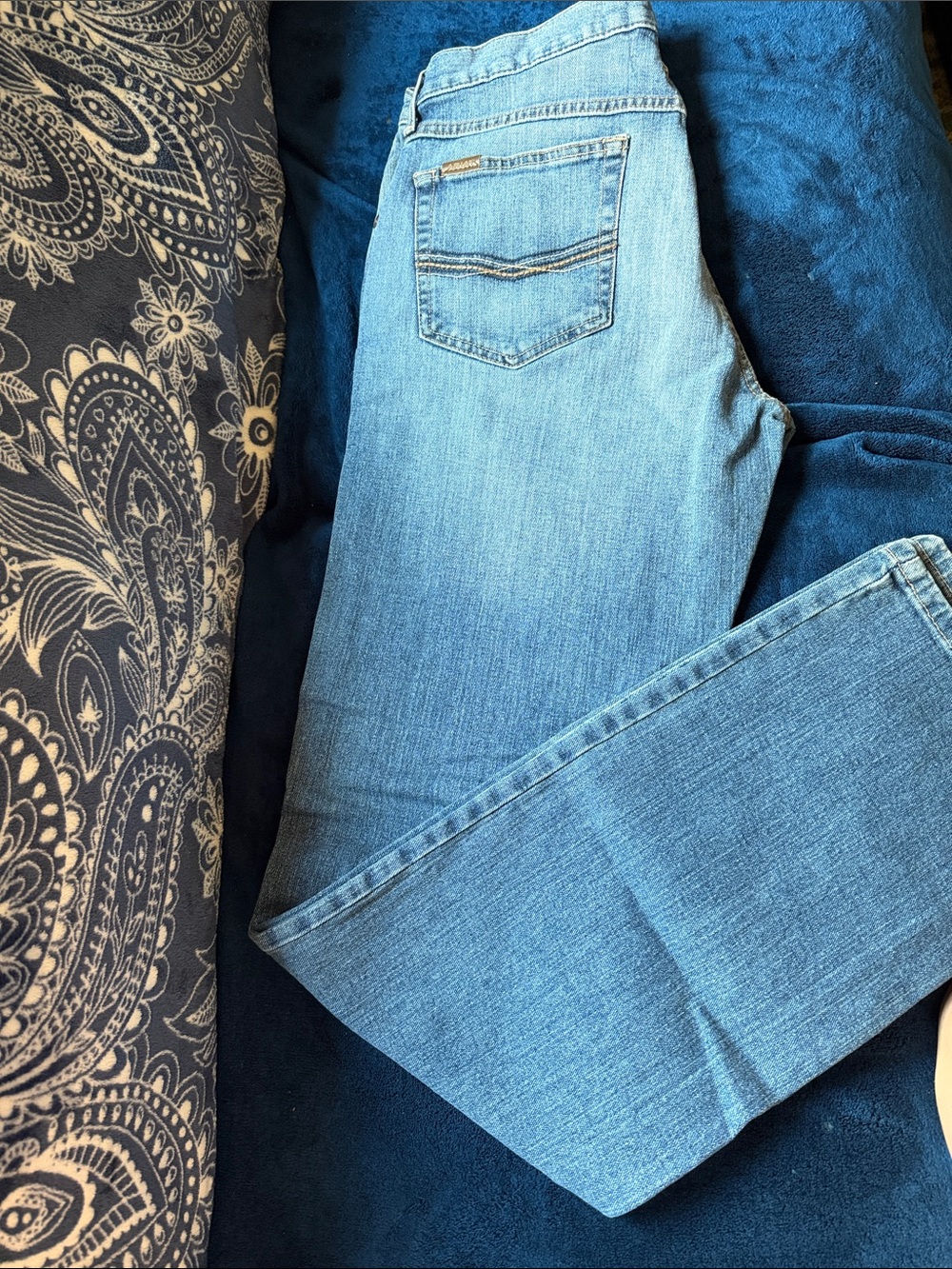 Ariat Men's Light Blue Bootcut Jeans